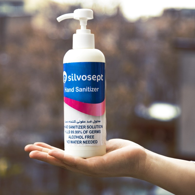 محلول سیلوسپت دست