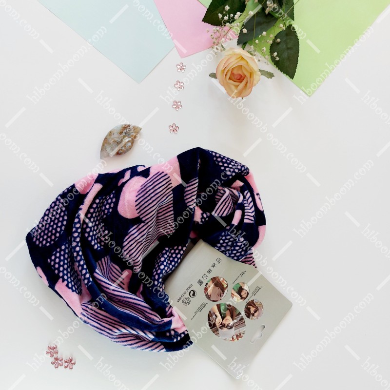 اسکارف مخمل چندمنظوره (دستمال سر)