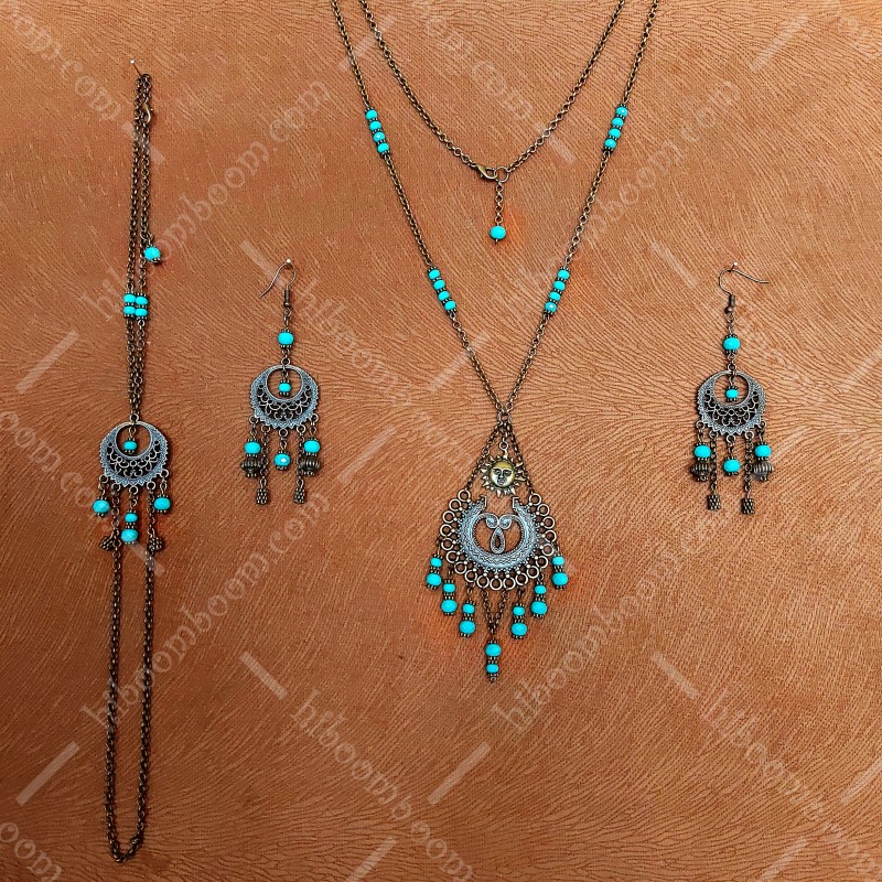 ست برنزی طرح دختر خورشید