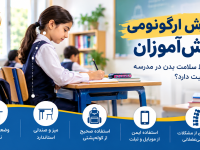 آموزش ارگونومی دانش‌آموزان؛ ضرورت حفظ سلامت بدن در مدرسه