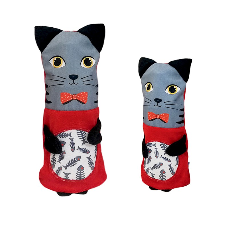 بطری صدا دار گربه قرمز  کد 1957