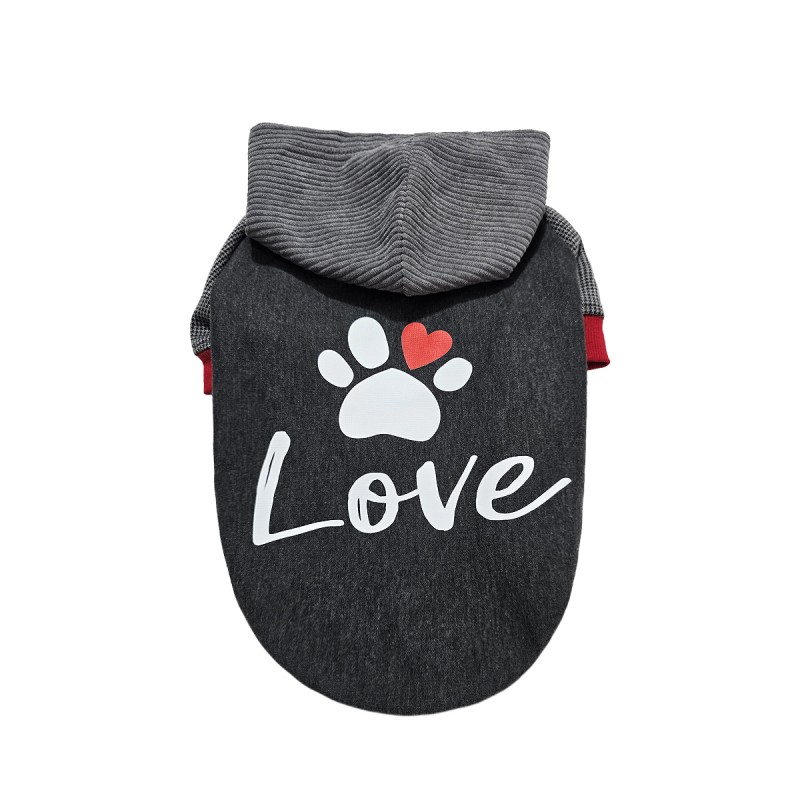 هودی سگ با جنس تریکو ضخیم – گرم، راحت و مناسب فصل‌های سرد کد R0019