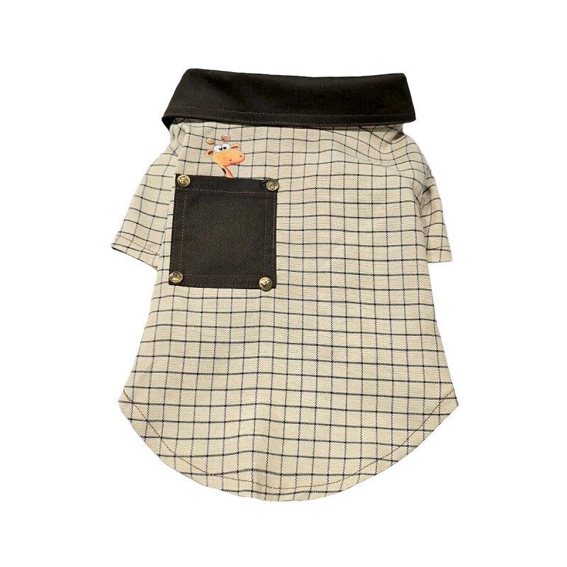 پیراهن پسرانه سگ | لباس شیک و راحت برای سگ‌های خانگی کد R0039