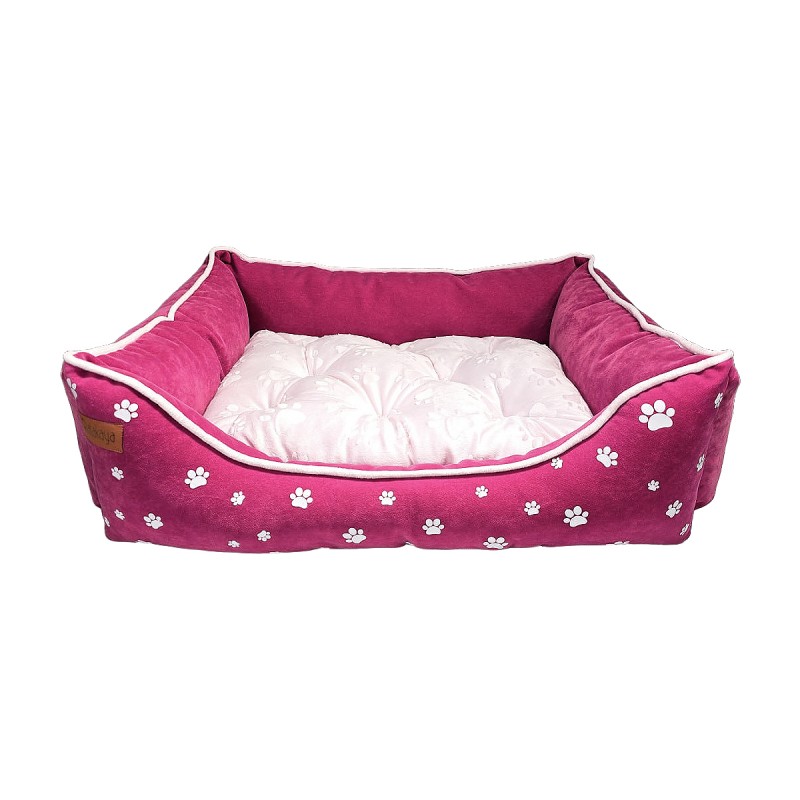 جای خواب سگ چهار فصل | مدل سرخابی نرم و راحت مخصوص نژادهای کوچک کد 8003