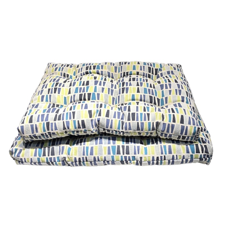 تشک دو‌رو سگ طرح کاکتوس | پارچه مبلی با طراحی خاص و قابل شست‌وشو کد 0002