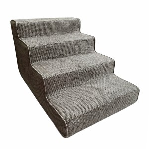 پله سگ VIP چهار پله قابل شستشو در ۸ رنگ مختلف - نمای کلی | فروشگاه راتاکایا