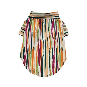 پیراهن نخی پسرانه سگ – لباس سبک و تنفس‌پذیر برای فصل‌های گرم کد R0024