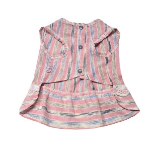 پیراهن نخی پسرانه سگ – لباس سبک و تنفس‌پذیر برای فصل‌های گرم کد R0025