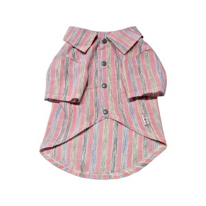 پیراهن نخی دخترانه سگ | لباس خنک و راحت برای سگ‌های خانگی کد R0037