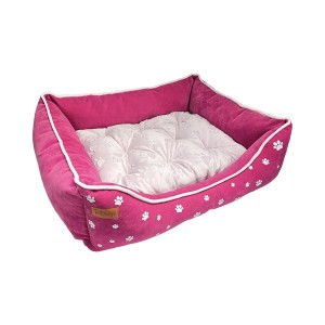 جای خواب سگ چهار فصل | مدل سرخابی نرم و راحت مخصوص نژادهای کوچک کد 8003