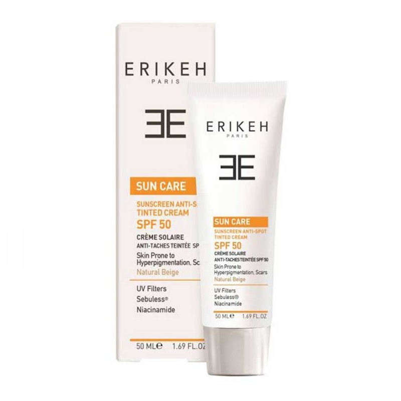 کرم ضد آفتاب ضد لک بژ طبیعی اریکه