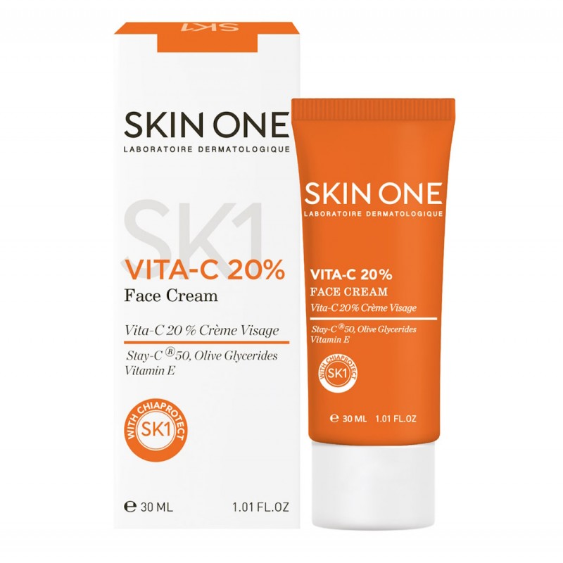 کرم صورت ویتامین سی 20% اسکین وان