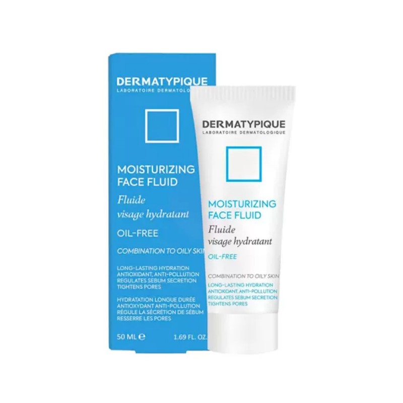 فلوئید مرطوب کننده و آبرسان پوست چرب درماتیپیک