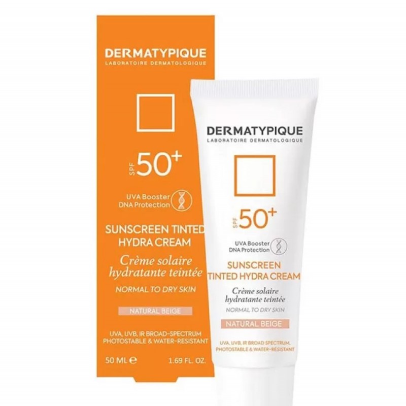 کرم ضد آفتاب رنگی بژ طبیعی پوست خشک درماتیپیک