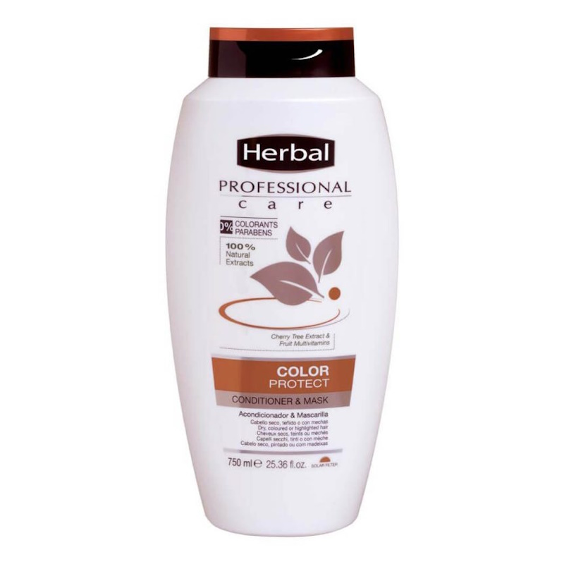 ماسک مو و نرم کننده مدل Color Protect هربال
