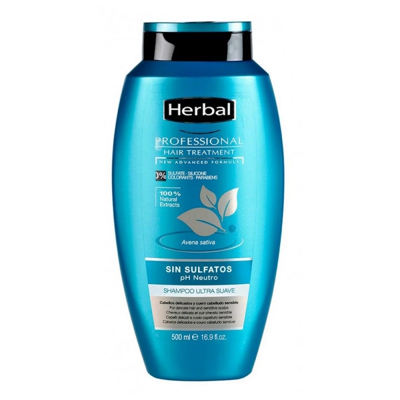 شامپو مو بدون سولفات Sin Sulfatos هربال