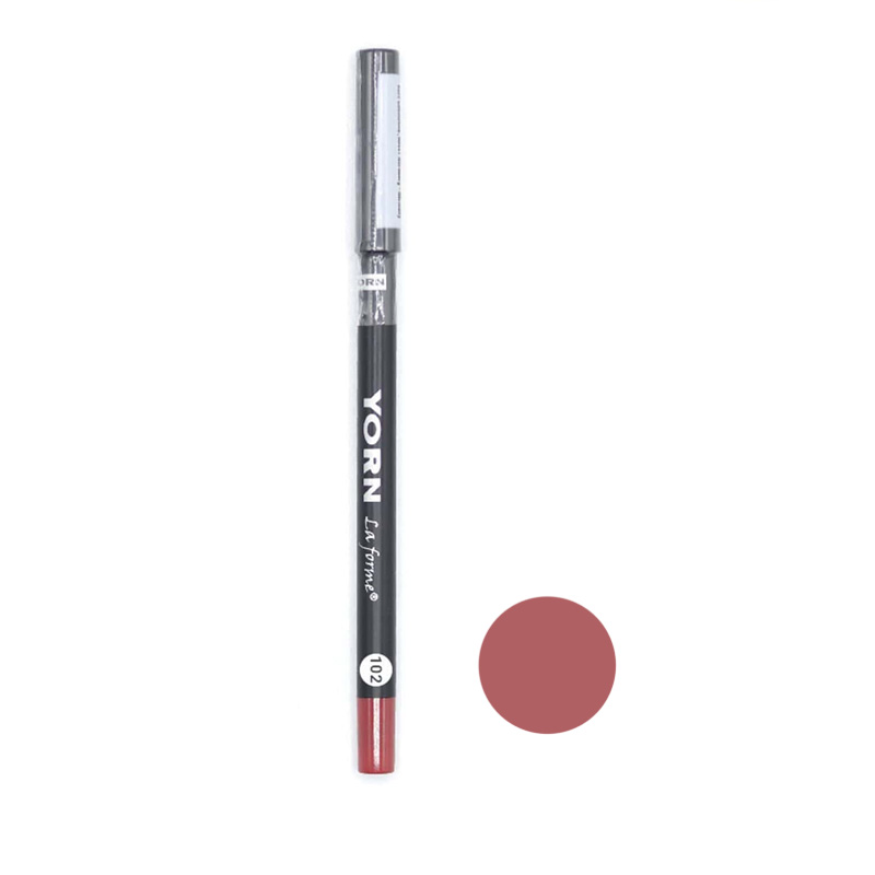 مداد لب 24 ساعته یورن کد 102