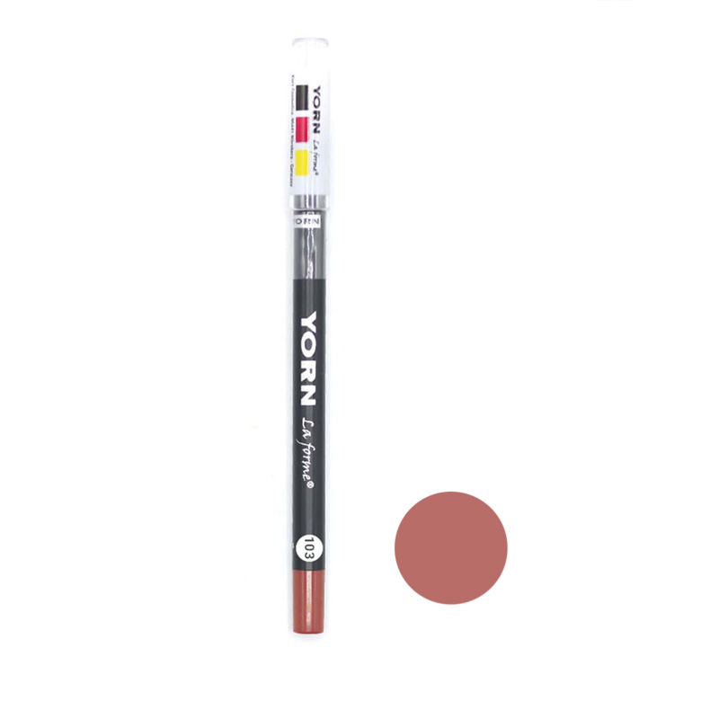 مداد لب 24 ساعته یورن کد 103