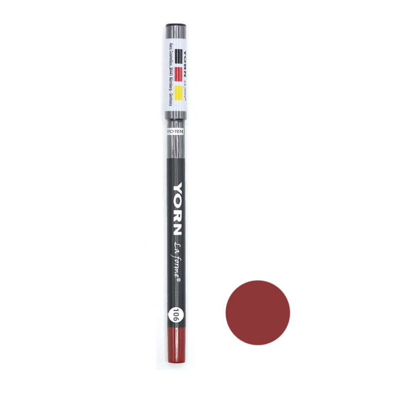 مداد لب 24 ساعته یورن کد 106