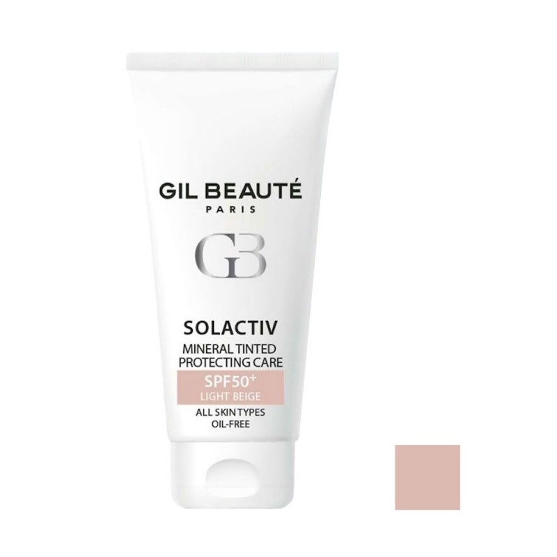 کرم ضد آفتاب مینرال سل اکتیو رنگ بژ روشن ژیل بوته 50 میل