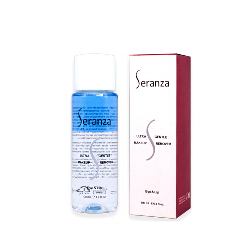 محلول دو فاز پاک کننده آرایش چشم و لب سرانزا