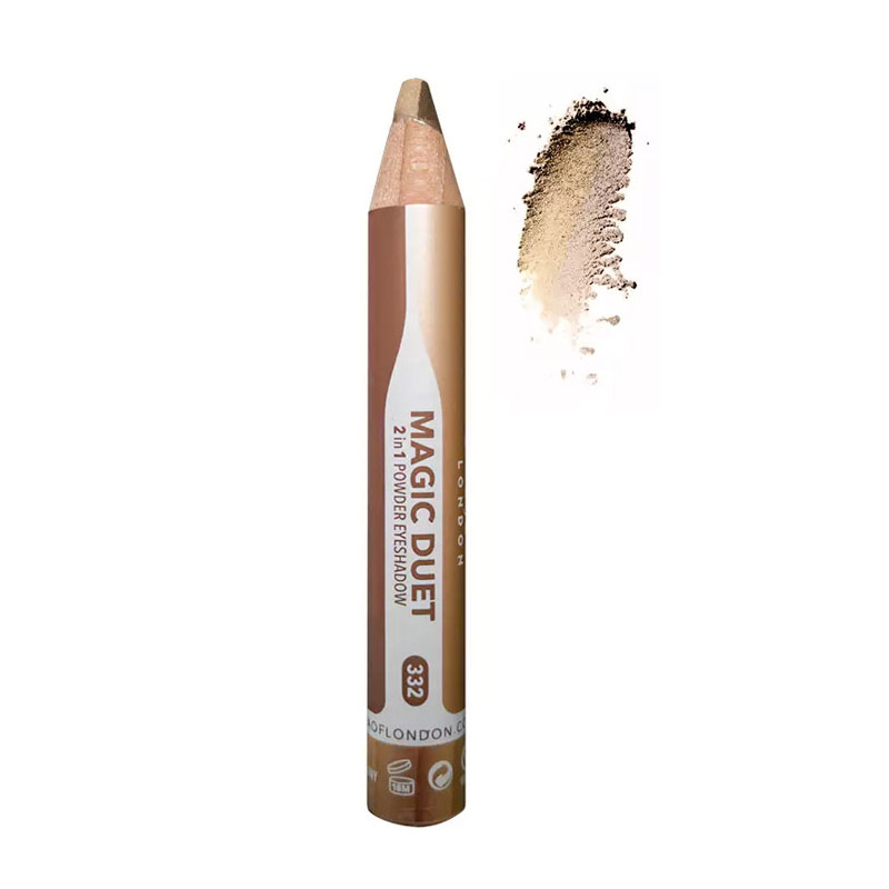 سایه چشم دو رنگ مدادی پودری پیپا کد 332