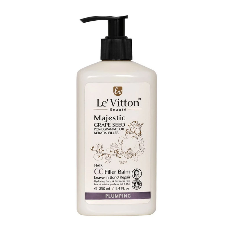 ماسک مو بعد از حمام لویتون مدل فیلر بالم سی سی  حجم 250 میلی لیتر