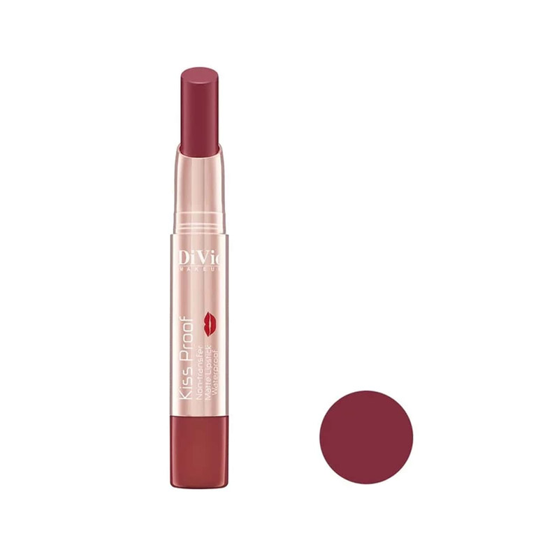 رژ لب جامد دیویو مدل Kiss proof کد 08