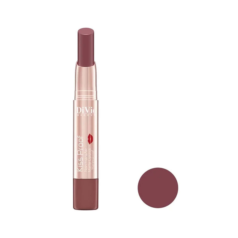 رژ لب جامد دیویو مدل Kiss proof کد 06