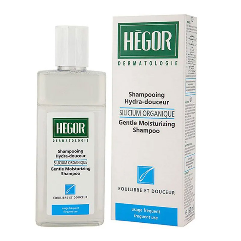 شامپو روزانه رطوبت رسان ارگانیک سیلیسیم هگور 150 میل