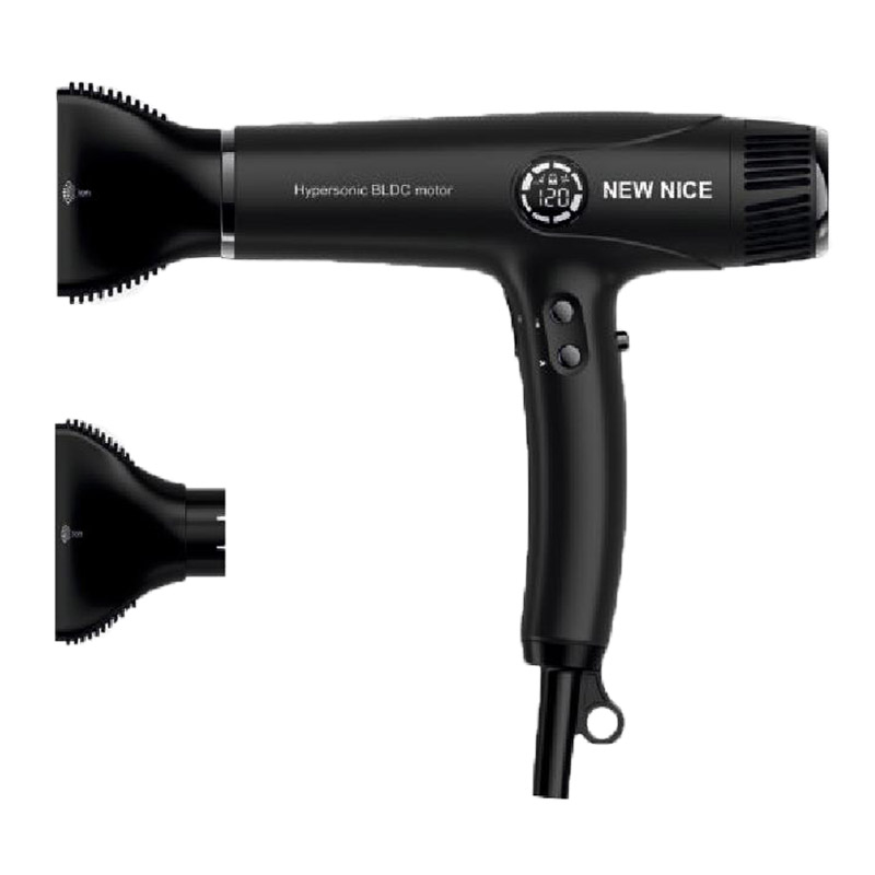 سشوار كراتين فوق حرفه اى بدون برس نیو نایس مدل NW-9999