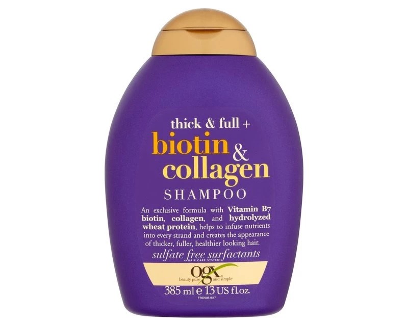 شامپو او جی ایکس (اوجیکس) کلاژن مدل Biotin Collagen