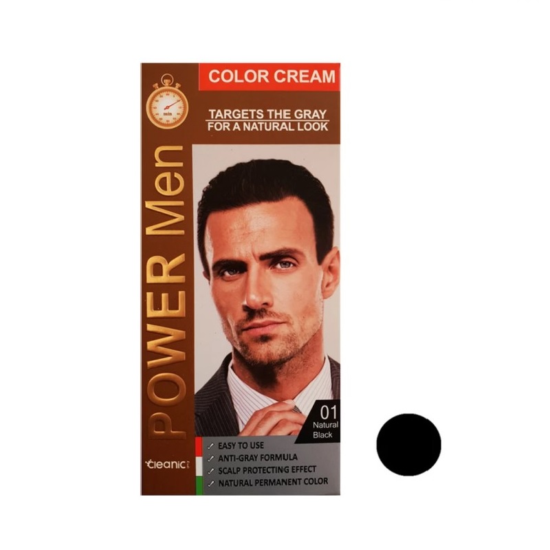 رنگ مو مردانه کلينيک کیندی شماره 02