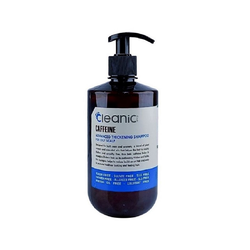 شامپو بدون سولفات کافئين کف سر چرب کلينيک کیندی 550 ميل