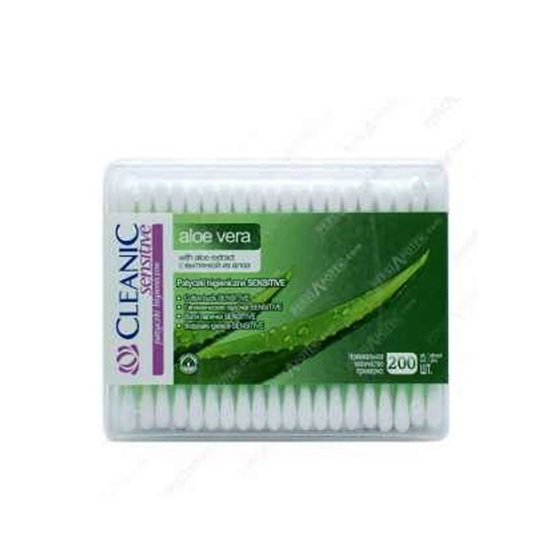 گوش پاک کن پوست حساس جعبه ای 200 عددی کلینیک کیندی