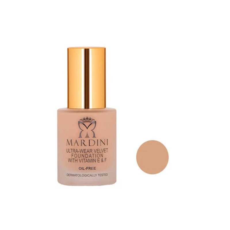 کرم پودر مخملی ماردینی مدل Ultra Wear کد 57