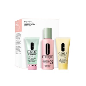 ست مراقبت از پوست مدل Skin School مناسب پوست مختلط تا چرب کلینیک