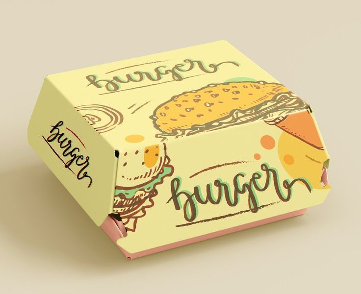 جعبه(برگر-سوخاری)