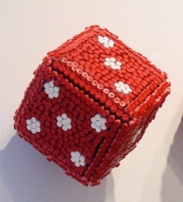 مجسمه های ساخته شده از مدادرنگی