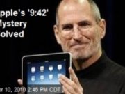 چرا ساعت محصولات اپل برروی ساعت 9:42 دقیقه هستند؟