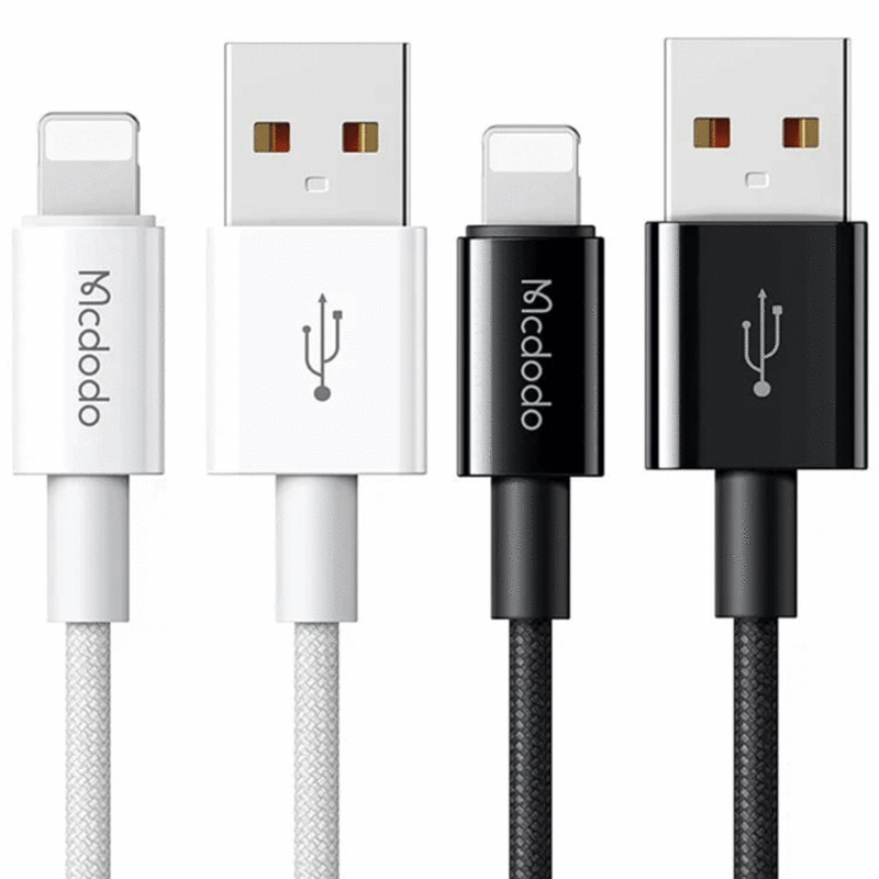 کابل یو‌اس‌بی به لایتنینگ 3 آمپر 1.2 متری مک دودو CA-2750