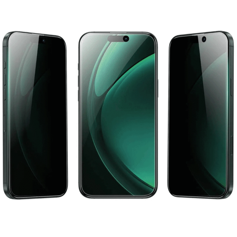 گلس حریم شخصی آیفون 16 پرو گرین GNDPTPV16PBK