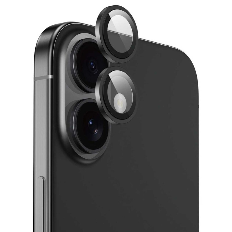 گلس لنز دوربین آیفون 16 و آیفون 16 پلاس گرین GNCMHDP16PSWH