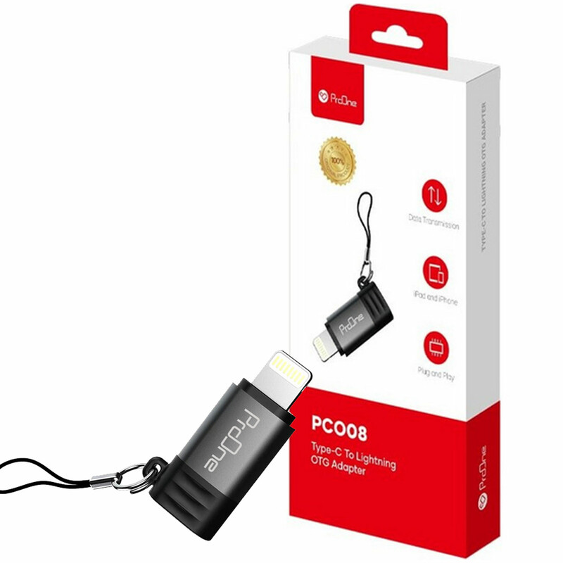 مبدل او تی جی آیفون تایپ سی به لایتنینگ پرووان PCO08