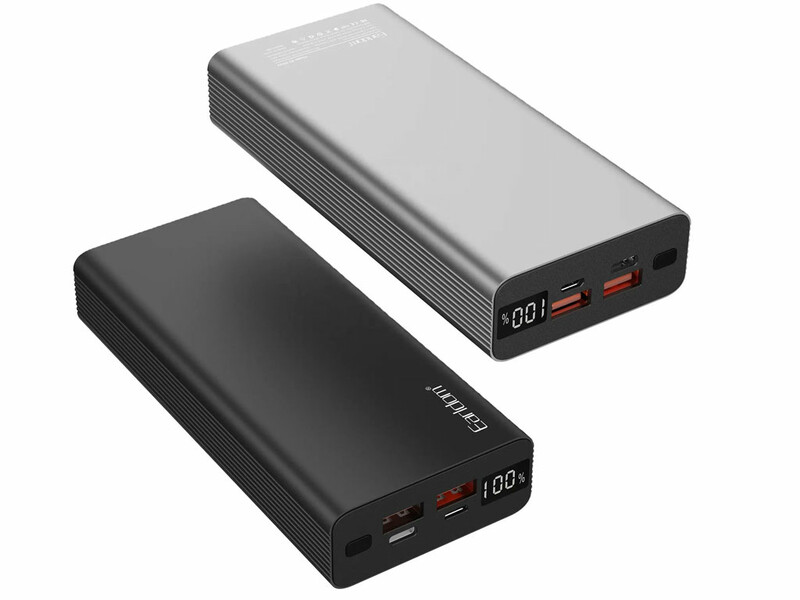پاوربانک تایپ سی و یو اس بی 20000 ارلدام Earldom Power Bank PD3.0 QC3.0 20000Mah ET-PD22