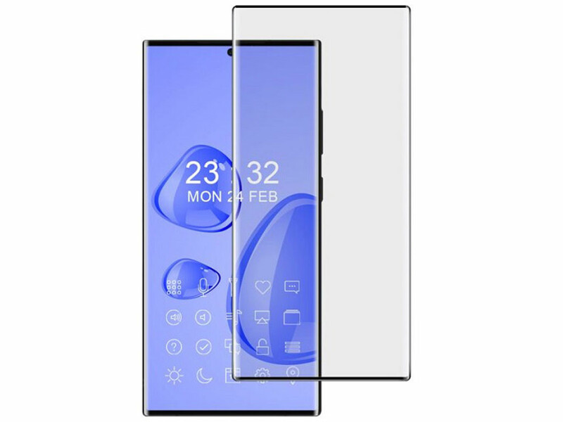 گلس منحنی تمام صفحه سامسونگ گلکسی اس 23 اولترا Samsung Galaxy S23 Ultra Full Cover Glass Screen Protector