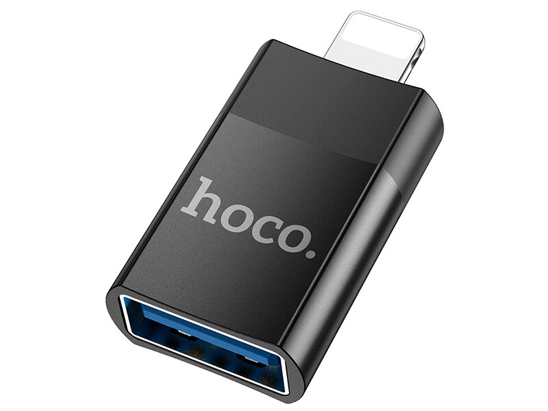 مبدل او تی جی اپل لایتنینگ به یو اس بی هوکو Hoco UA17 Adapter Lightning to USB