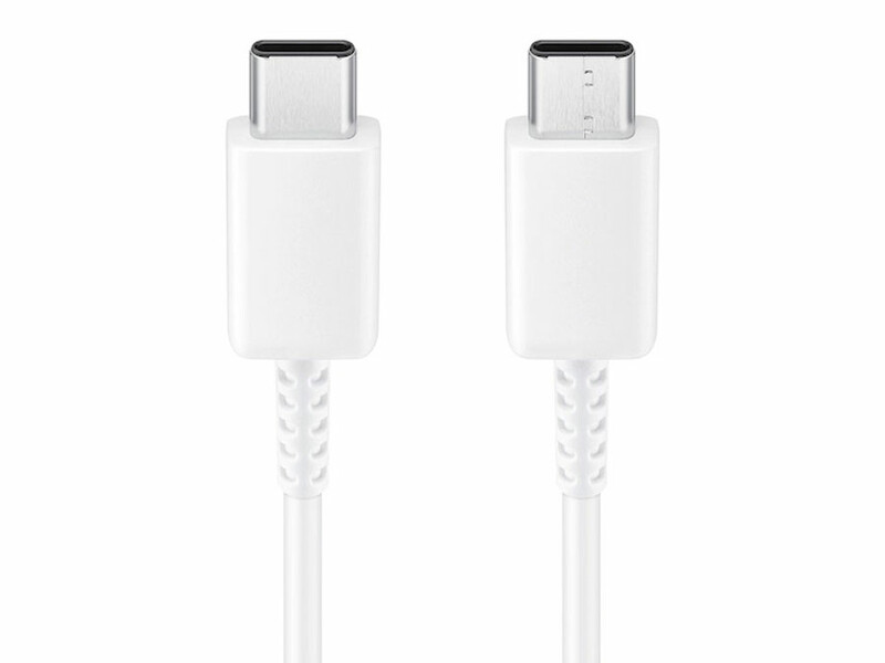 کابل سوپر فست شارژ اصلی دو سر تایپ سی 20 سانتی‌متری سامسونگ SAMSUNG 5A USB-C to USB-C Cable EP-DA705BBEGUS