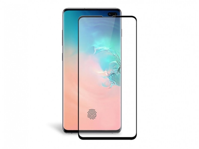 محافظ صفحه نمایش شیشه ای تمام چسب سامسونگ RG Full Glass Samsung Galaxy S10 Plus