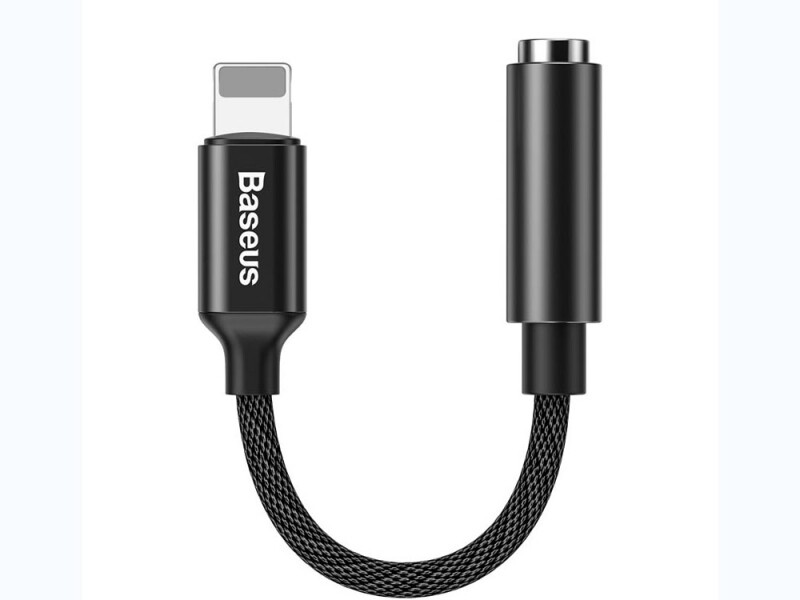 مبدل لایتنینگ به صدا بیسوس Baseus ightning to 3.5mm Adapter L3.5